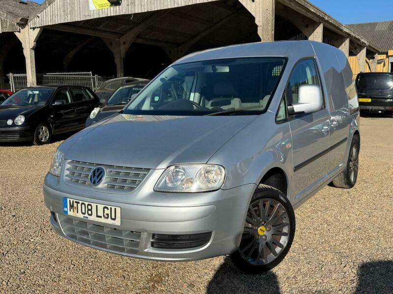 Volkswagen Caddy C20 69Bhp Sdi Van White #2