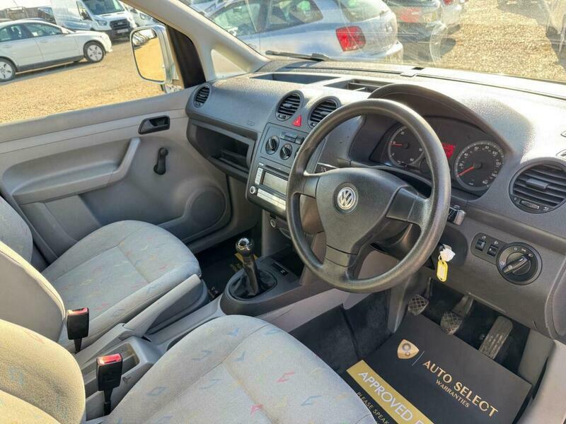 Volkswagen Caddy C20 69Bhp Sdi Van White #7