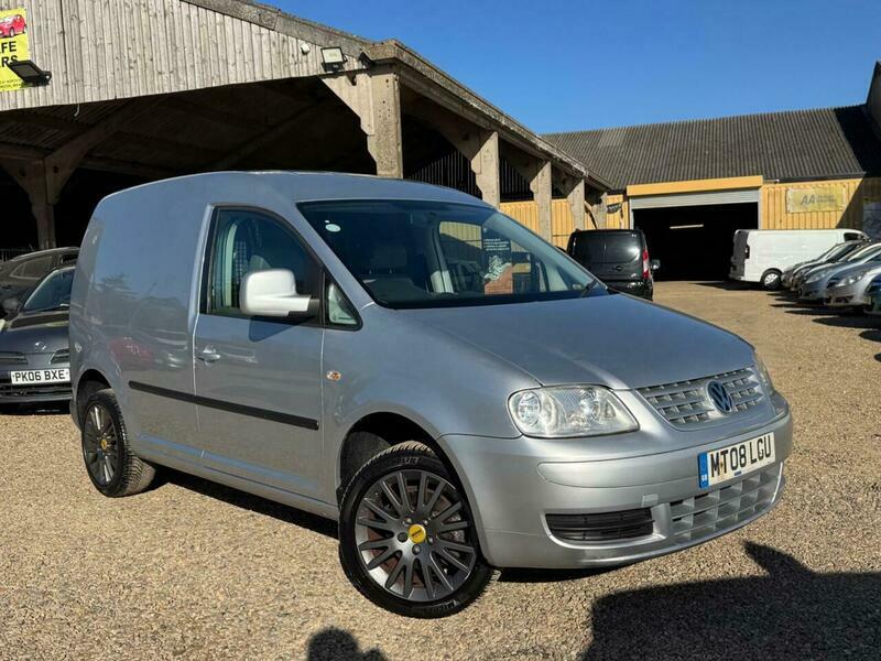 Volkswagen Caddy C20 69Bhp Sdi Van White #4
