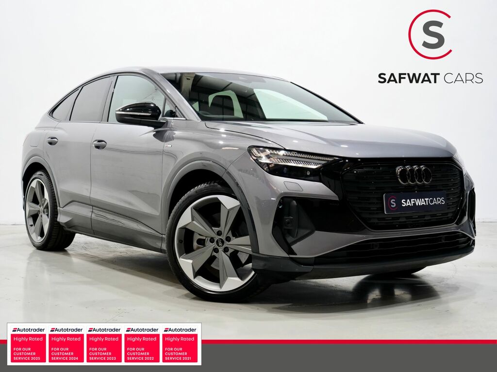Audi Q4 E Tron 2024 45 Black Edition Sportback Black