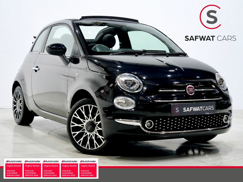 Fiat 500C 2024 1.0 Mhev Convertible Euro 6 Black