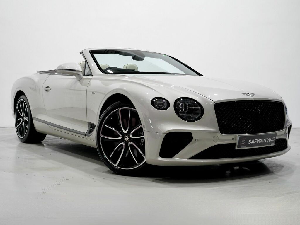 Bentley Continental Gt 2021 4.0 V8 Gtc Convertible 4Wd Eu White