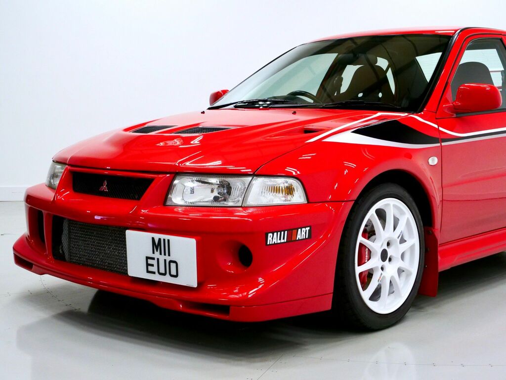 Mitsubishi Lancer 2.0 L Evo 6 Gsr Uk Model Silver #55