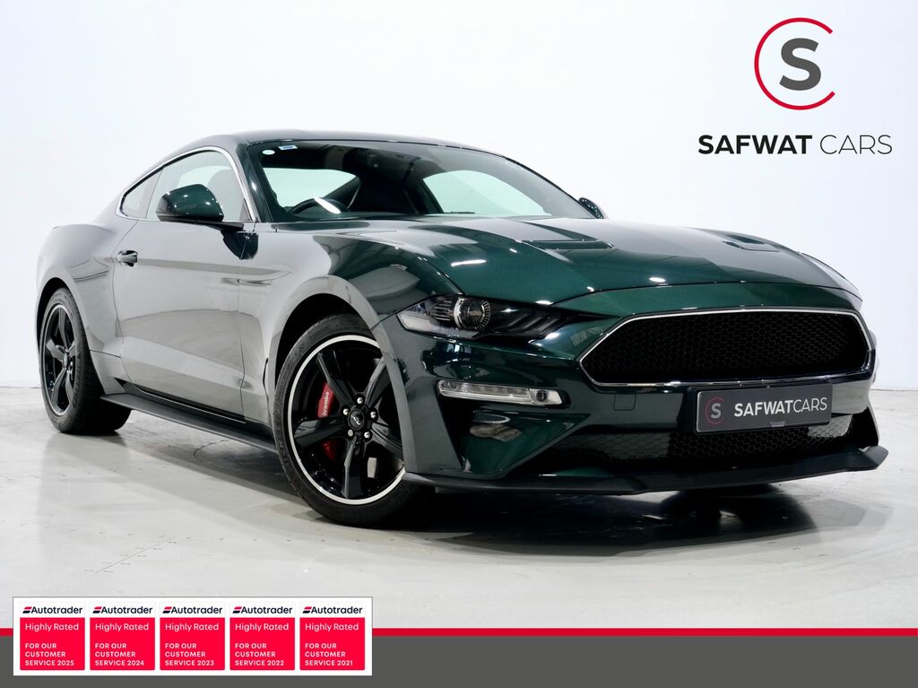 Ford Mustang 2020 5.0 V8 Bullitt Fastback Eur Green