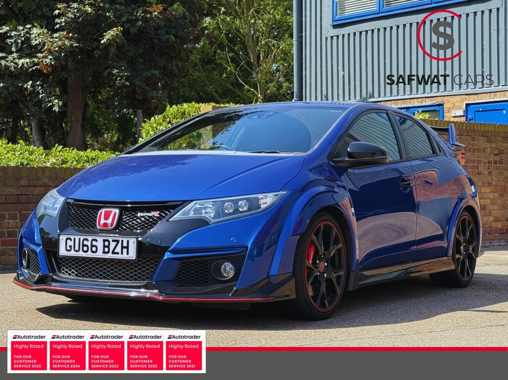 Honda Civic 2016 2.0 I-vtec Type R Gt Hatchback Man Blue