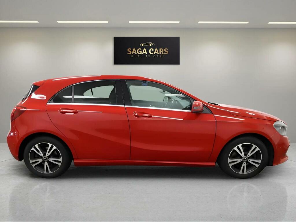 Mercedes-Benz A Class 1.6 A180 Se Executive Euro 6 Ss 201767 WX67WYO Red #5