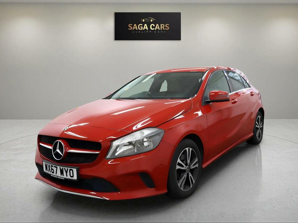 Mercedes-Benz A Class 1.6 A180 Se Executive Euro 6 Ss 201767 Red