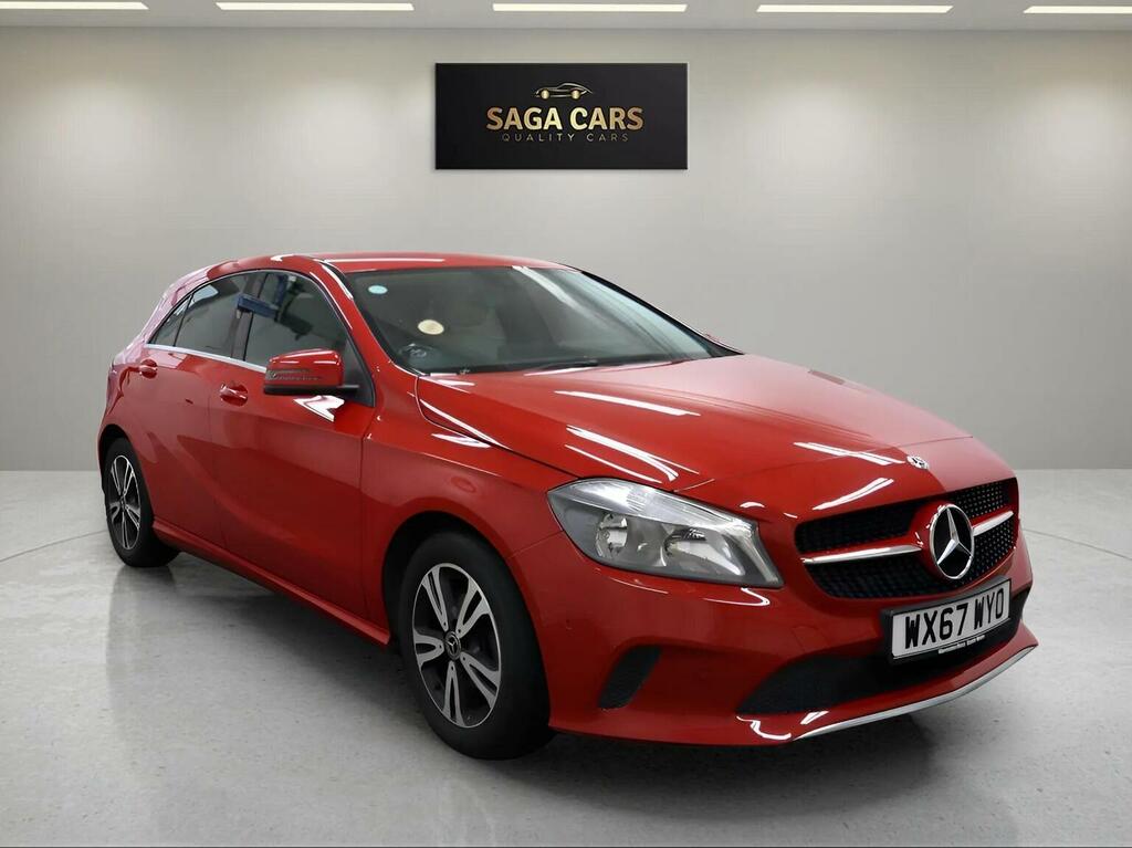 Mercedes-Benz A Class 1.6 A180 Se Executive Euro 6 Ss 201767 WX67WYO Red #6