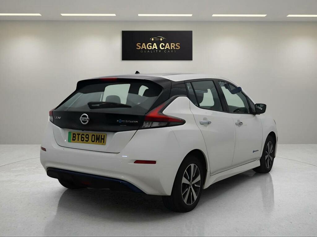 Nissan Leaf 40Kwh Acenta 201969 BT69OMH White #3