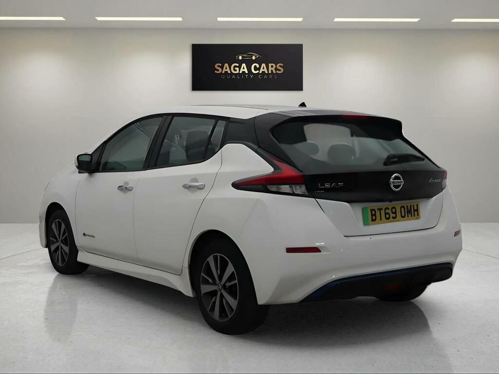 Nissan Leaf 40Kwh Acenta 201969 BT69OMH White #5