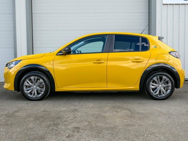 Peugeot e-208 2023 50Kwh Active Premium Hatchback LS23EOA Yellow #6