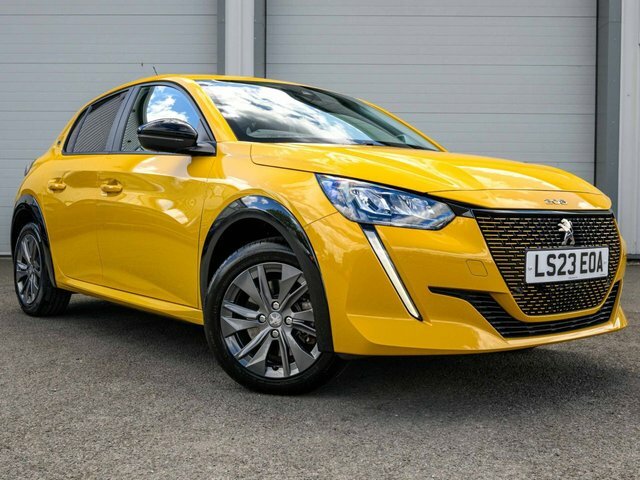 Peugeot e-208 2023 50Kwh Active Premium Hatchback Yellow