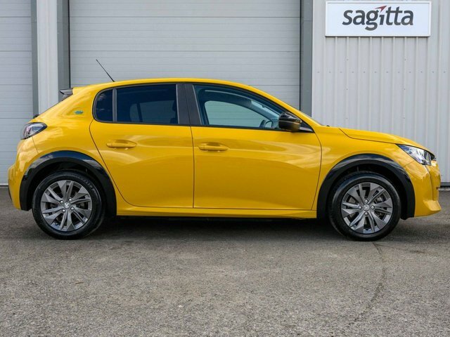 Peugeot e-208 2023 50Kwh Active Premium Hatchback LS23EOA Yellow #5