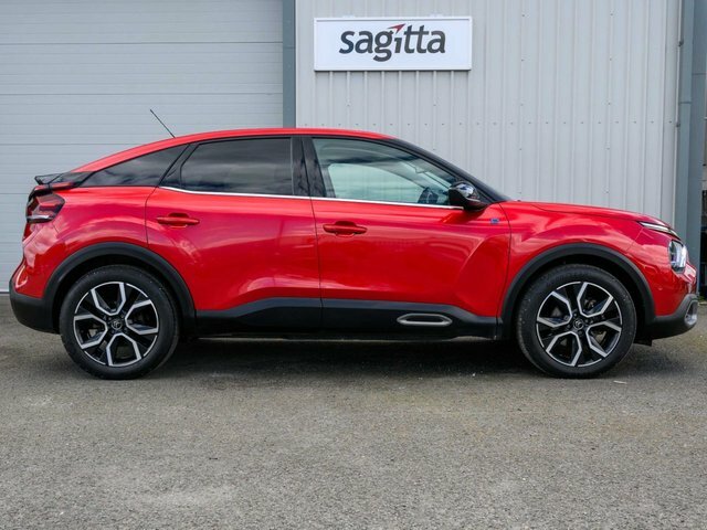 Citroen e-C4 2022 50Kwh Shine Hatchback 136 FG22FUY Red #5
