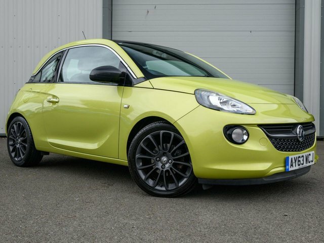 Vauxhall Adam 2013 1.2 16V Glam Hatchback Euro Yellow