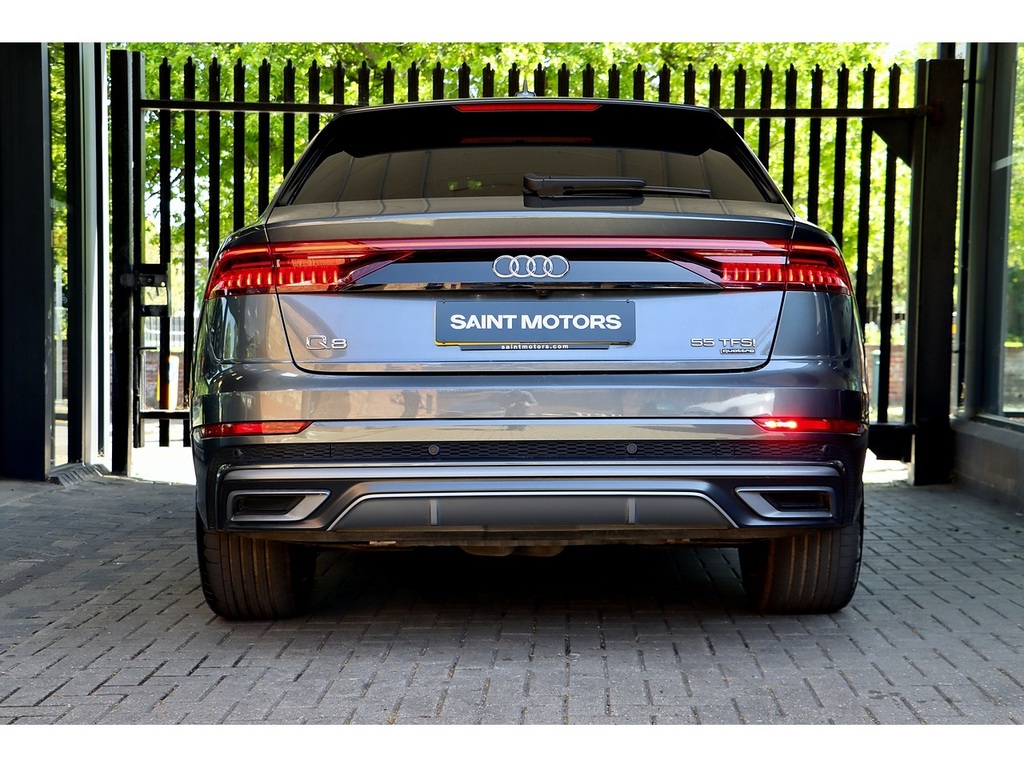 Audi Q8 3.0 Tfsi V6 55 S Line Suv Tiptronic Qua Grey #4