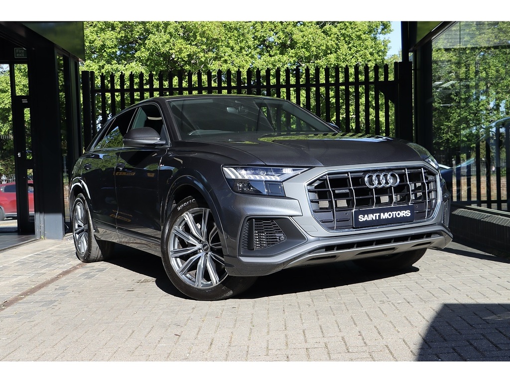 Audi Q8 3.0 Tfsi V6 55 S Line Suv Tiptronic Qua Grey