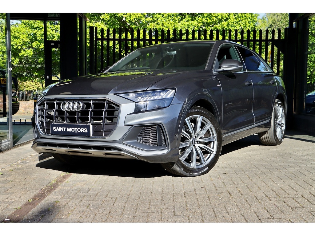 Audi Q8 3.0 Tfsi V6 55 S Line Suv Tiptronic Qua Grey #3