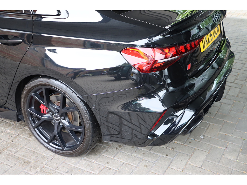 Audi RS3 2.5 Tfsi Saloon S Tronic Quattro Euro 6 DX25ULN Black #3