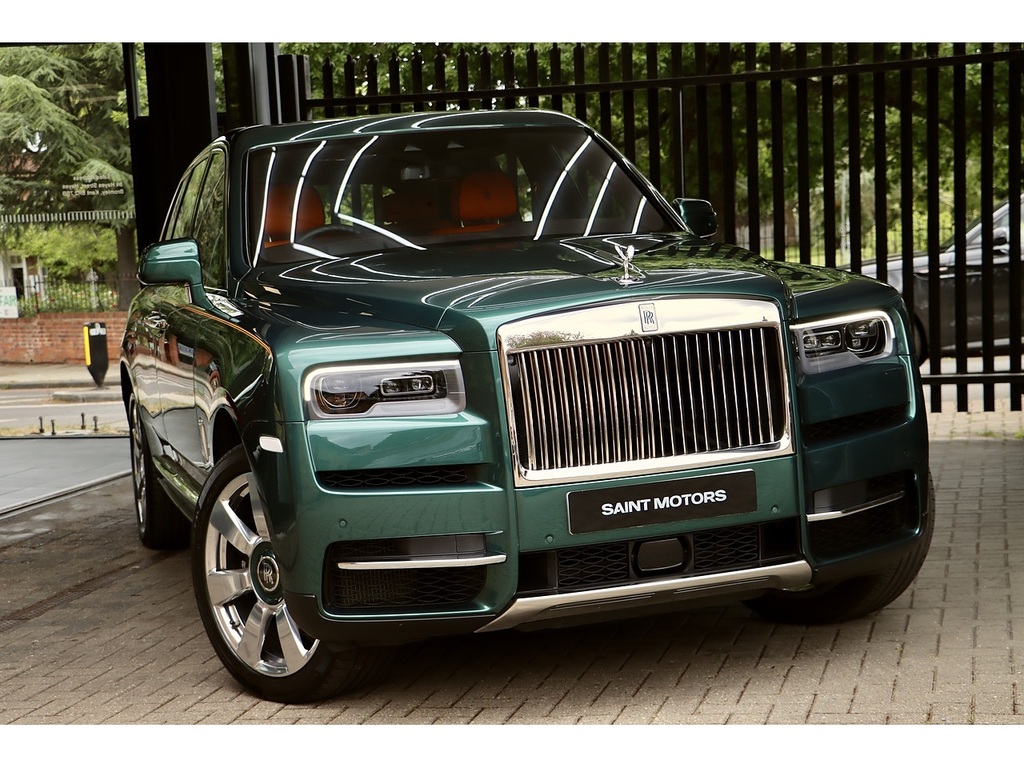 Rolls-Royce Cullinan 6.75 V12 Suv 4Wd Euro 6 563 Bhp LJ69XTS Green #3