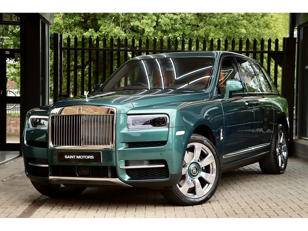 Rolls-Royce Cullinan 6.75 V12 Suv 4Wd Euro 6 563 Bhp LJ69XTS Green #2