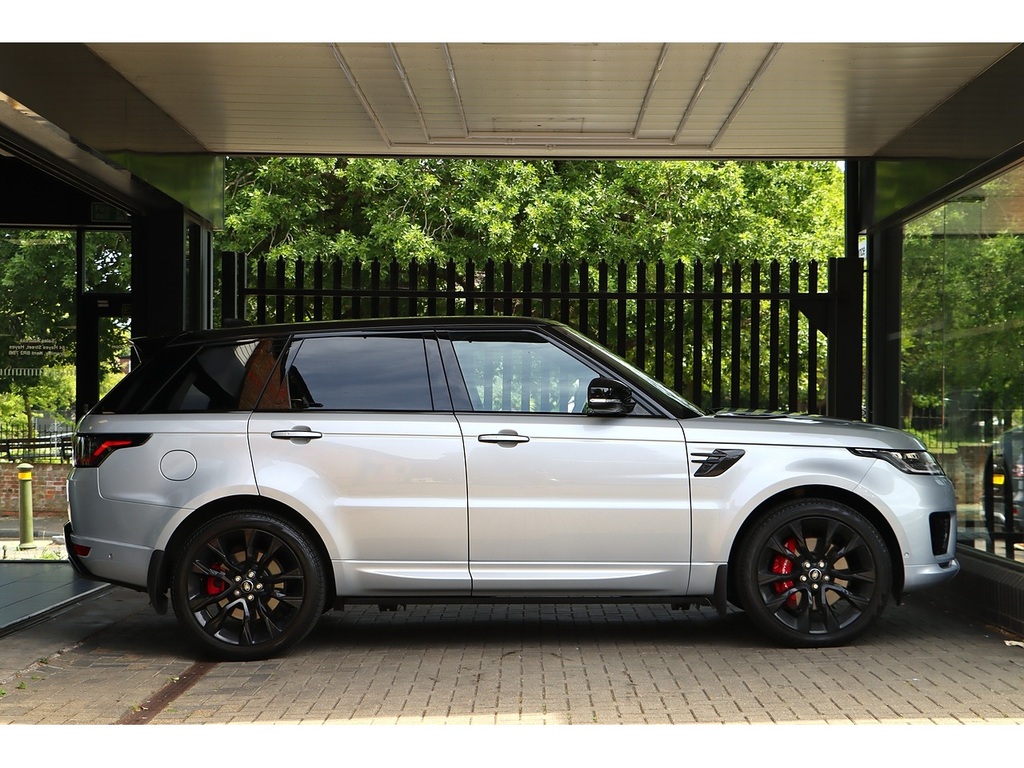 Land Rover Range Rover Sport 3.0 P400 Mhev Hst Suv 4Wd Euro 6 DX22PXM Silver #4