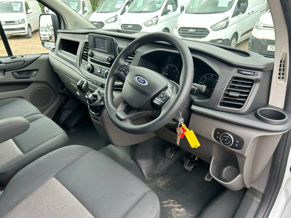 Ford Transit Custom 2L Leader YM69JJL White #6