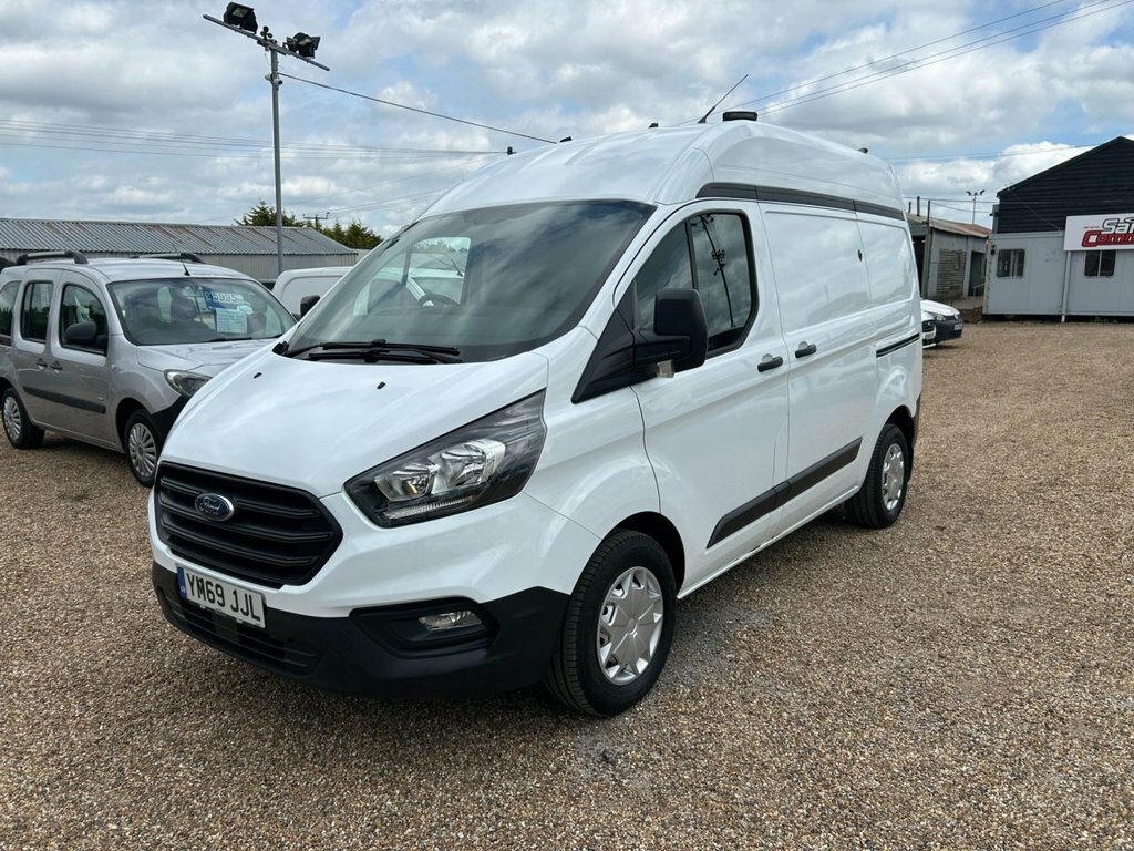 Ford Transit Custom 2L Leader YM69JJL White #2