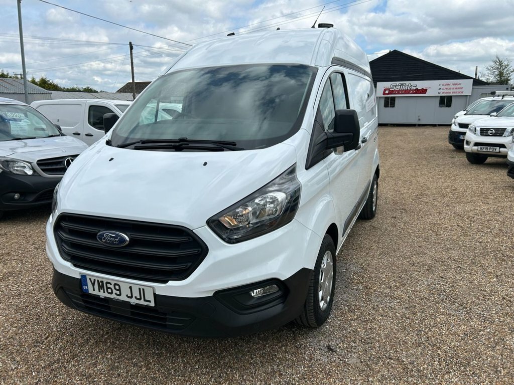 Ford Transit Custom 2L Leader YM69JJL White #3