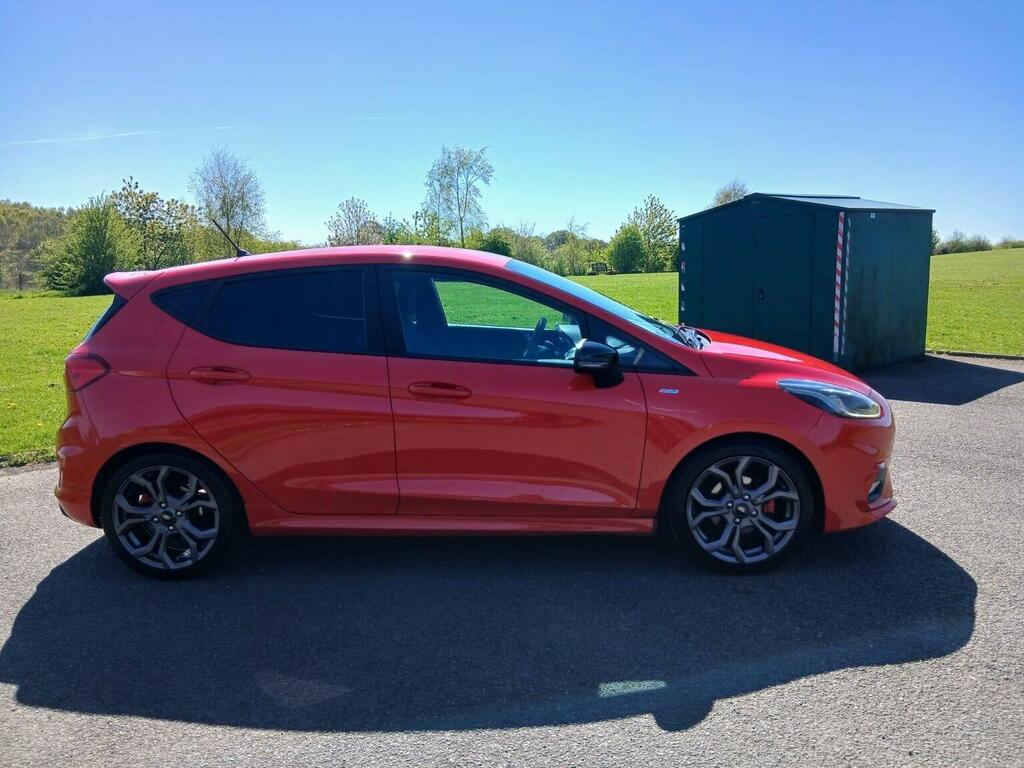 Ford Fiesta Hatchback 1.0T Ecoboost St-line Euro 6 Ss WH19ZLU Red #3