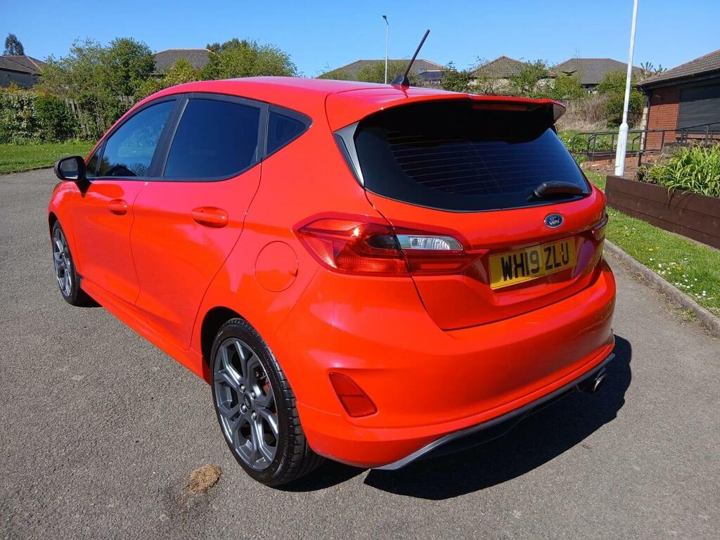 Ford Fiesta Hatchback 1.0T Ecoboost St-line Euro 6 Ss WH19ZLU Red #6