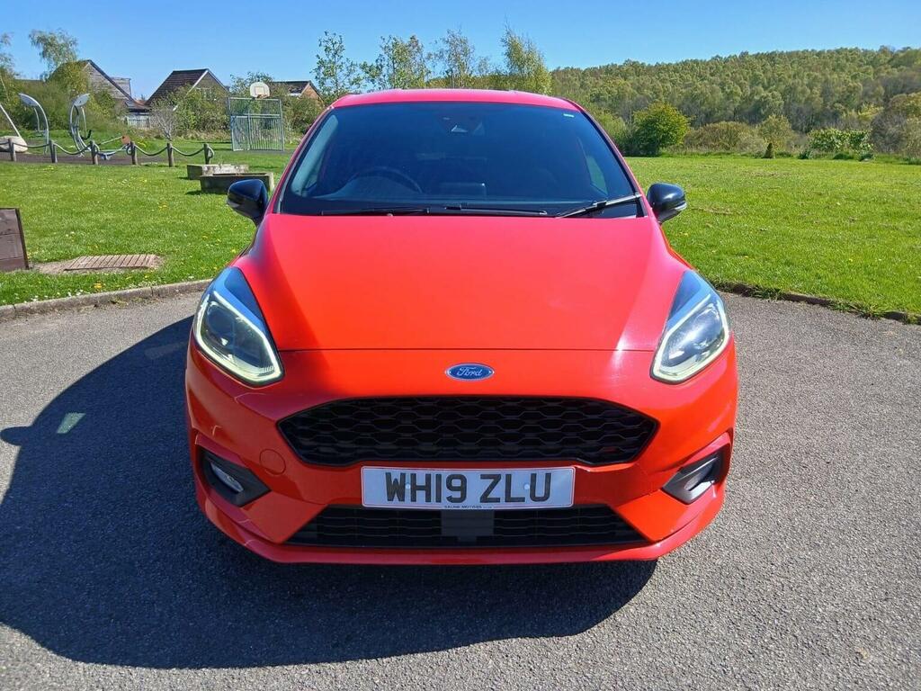 Ford Fiesta Hatchback 1.0T Ecoboost St-line Euro 6 Ss WH19ZLU Red #2