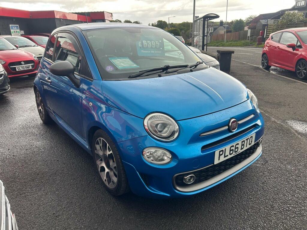 Fiat 500 Hatchback 1.2 S Euro 6 Ss 201666 Blue