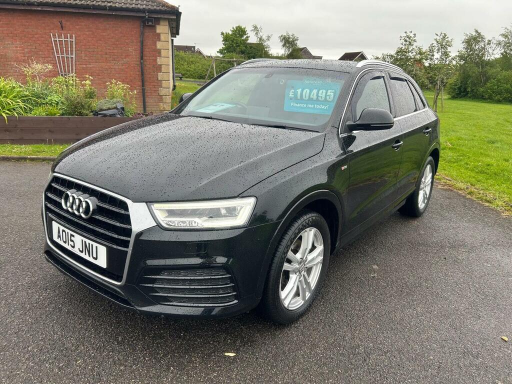 Audi Q3 Suv 2.0 Tdi S Line Euro 6 Ss 201515 AO15JNU Black #4