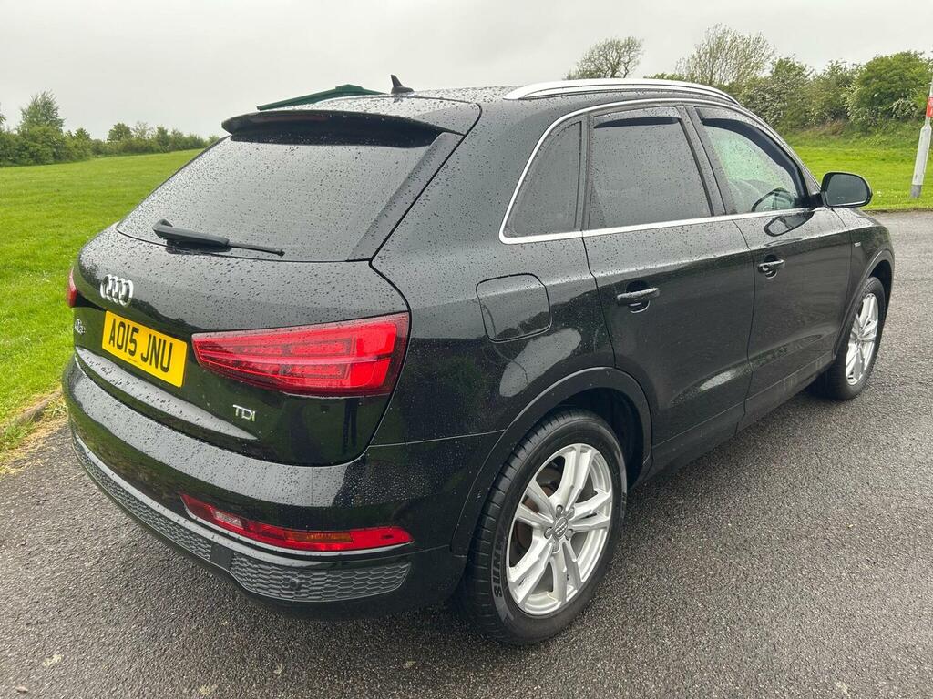 Audi Q3 Suv 2.0 Tdi S Line Euro 6 Ss 201515 AO15JNU Black #6