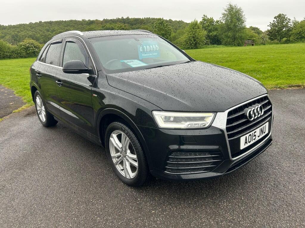 Audi Q3 Suv 2.0 Tdi S Line Euro 6 Ss 201515 Black