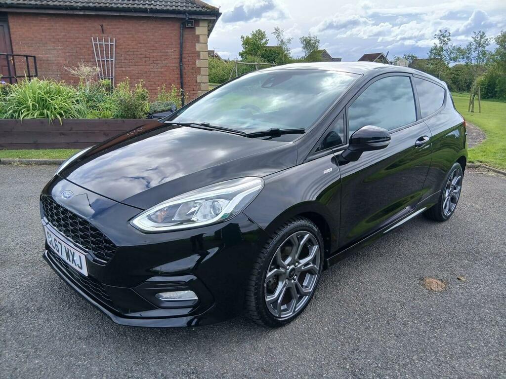 Ford Fiesta Hatchback 1.0T Ecoboost St-line Euro 6 Ss SL67WXJ Black #5