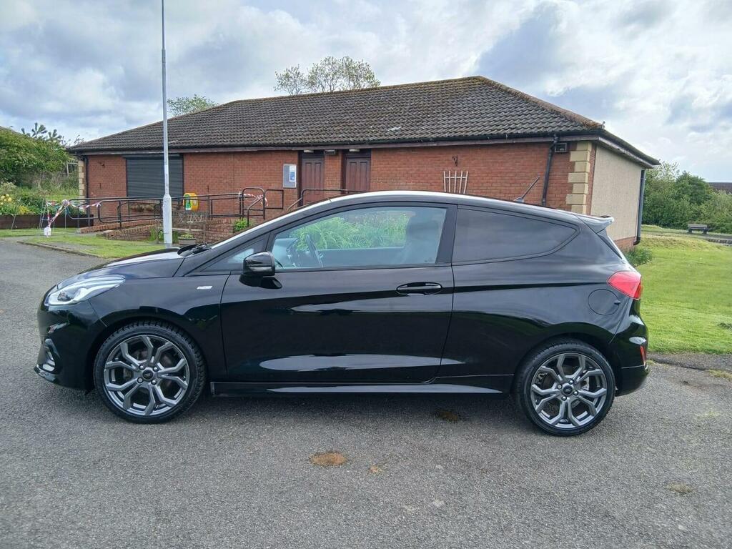 Ford Fiesta Hatchback 1.0T Ecoboost St-line Euro 6 Ss SL67WXJ Black #6