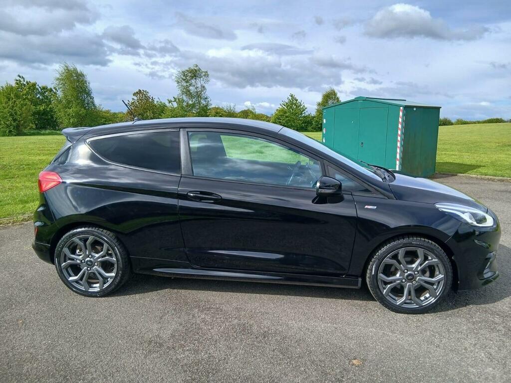 Ford Fiesta Hatchback 1.0T Ecoboost St-line Euro 6 Ss SL67WXJ Black #2