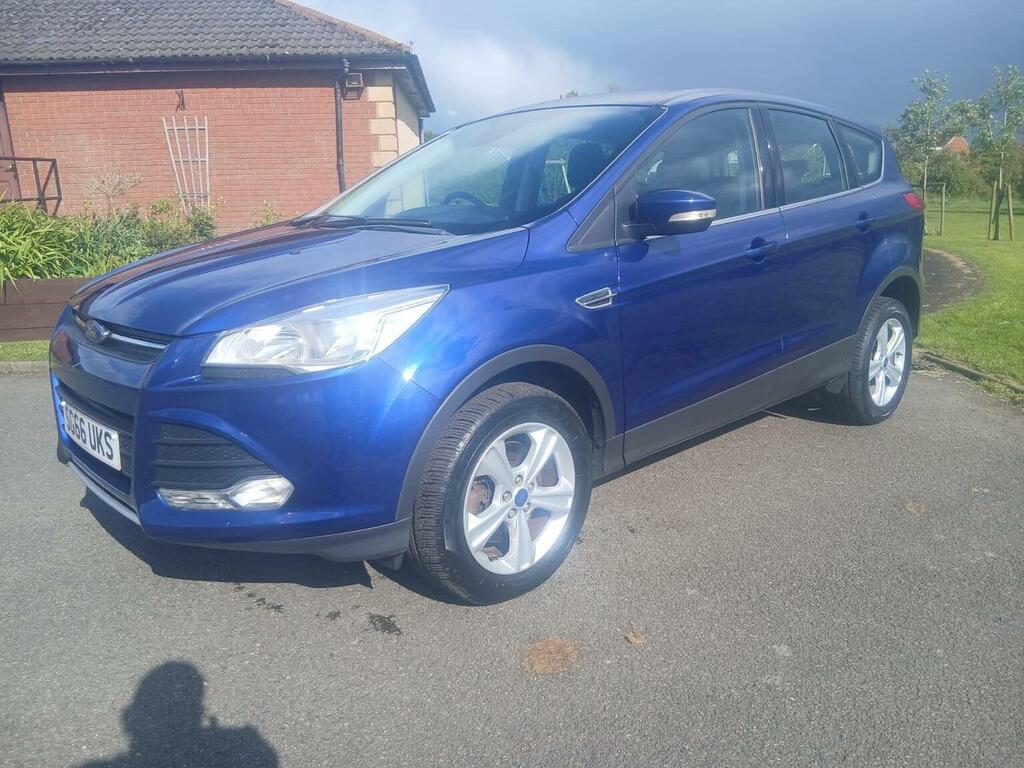 Ford Kuga Suv 2.0 Tdci Zetec 2Wd Euro 6 Ss 201666 SG66UKS Blue #4