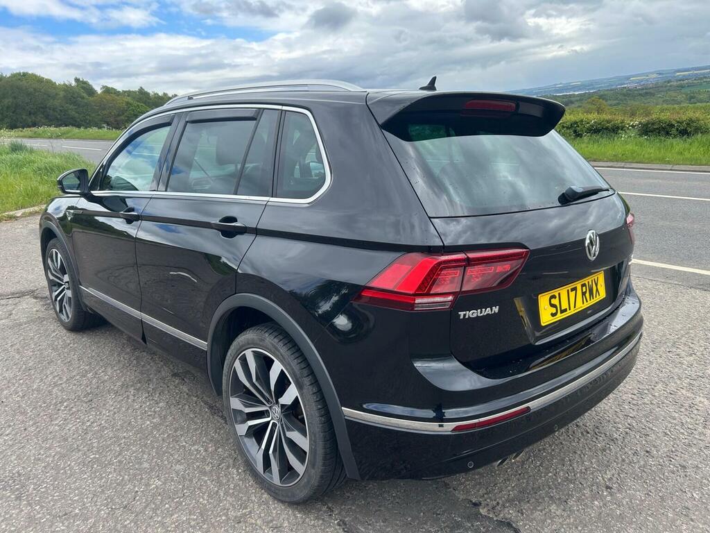 Volkswagen Tiguan Suv 2.0 Tdi Bluemotion Tech R-line Dsg Euro 6 Ss SL17RWX Black #4