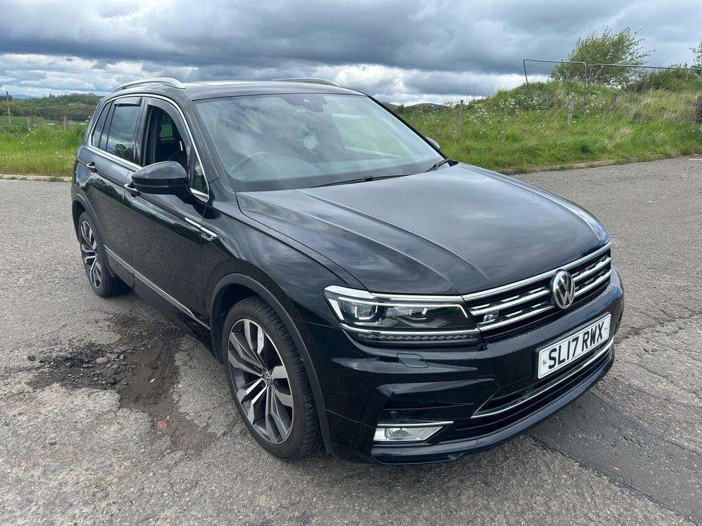 Volkswagen Tiguan Suv 2.0 Tdi Bluemotion Tech R-line Dsg Euro 6 Ss Black