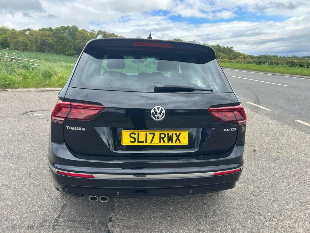 Volkswagen Tiguan Suv 2.0 Tdi Bluemotion Tech R-line Dsg Euro 6 Ss SL17RWX Black #3