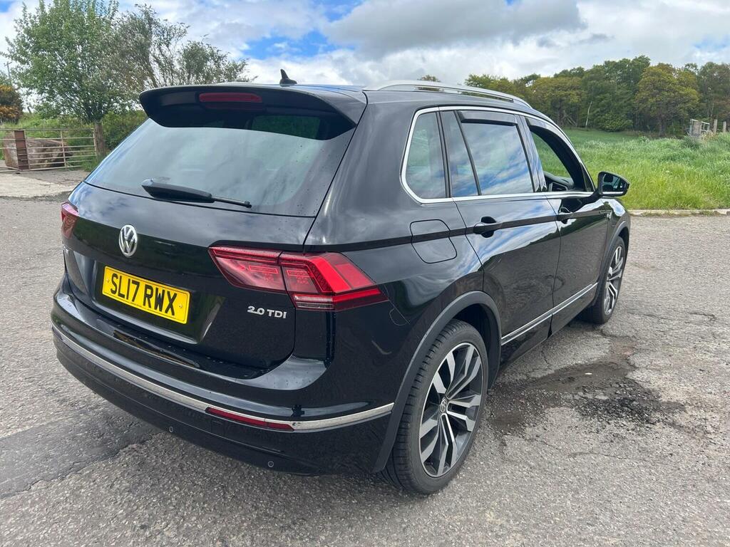 Volkswagen Tiguan Suv 2.0 Tdi Bluemotion Tech R-line Dsg Euro 6 Ss SL17RWX Black #2