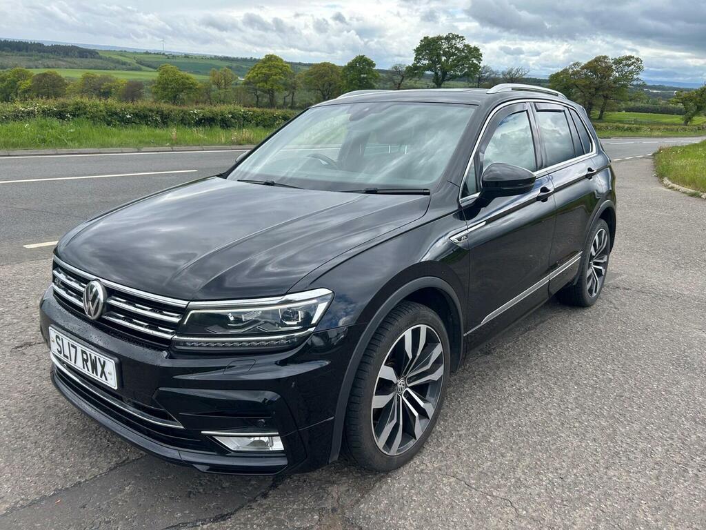 Volkswagen Tiguan Suv 2.0 Tdi Bluemotion Tech R-line Dsg Euro 6 Ss SL17RWX Black #5