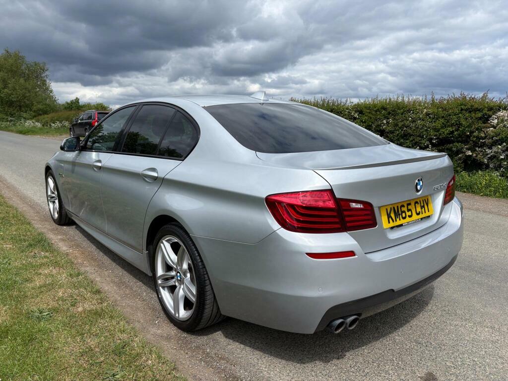 BMW 5 Series 2.0 520D M Sport Euro 6 S S KM65CHY Silver #4