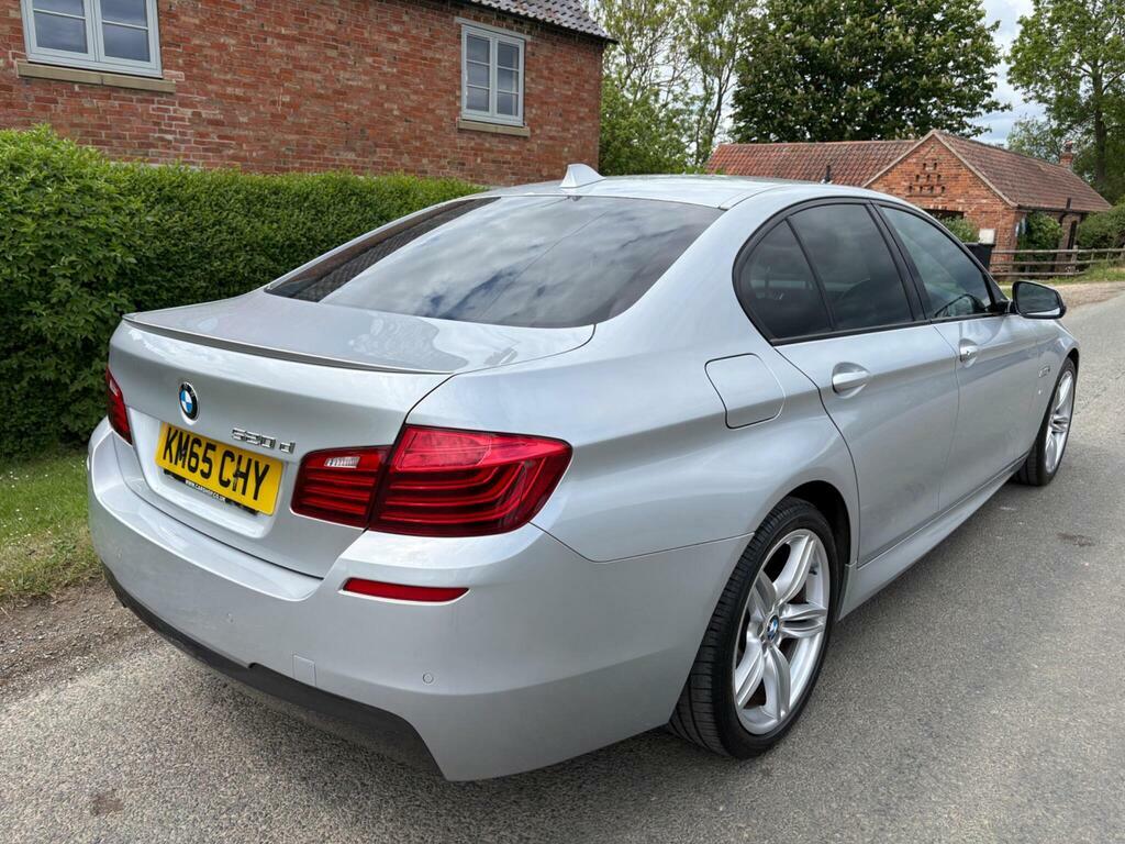 BMW 5 Series 2.0 520D M Sport Euro 6 S S KM65CHY Silver #6