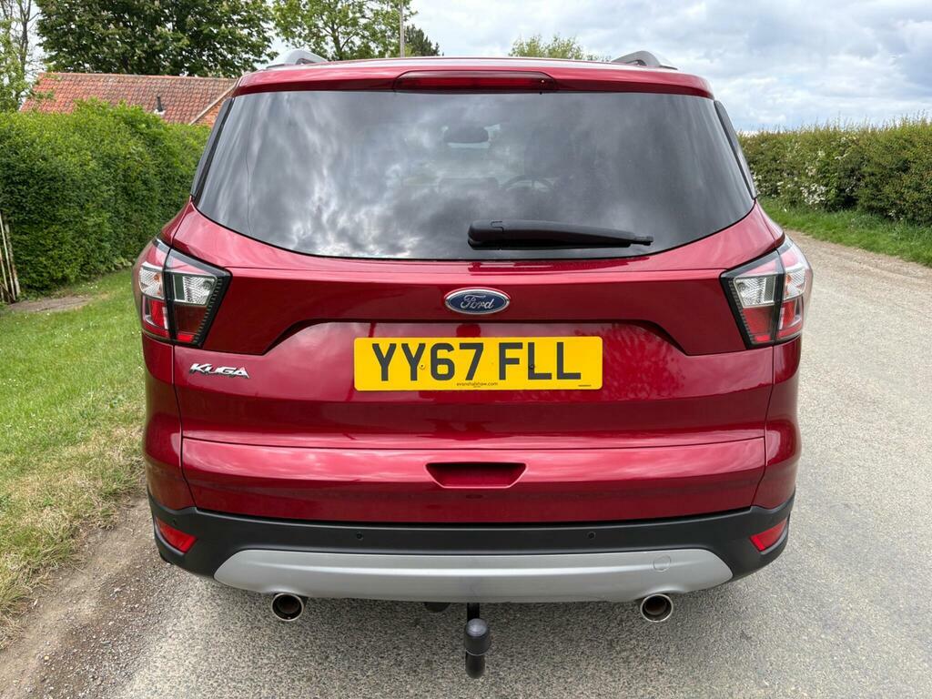 Ford Kuga 2.0 Tdci Titanium Euro 6 S S YY67FLL Red #5