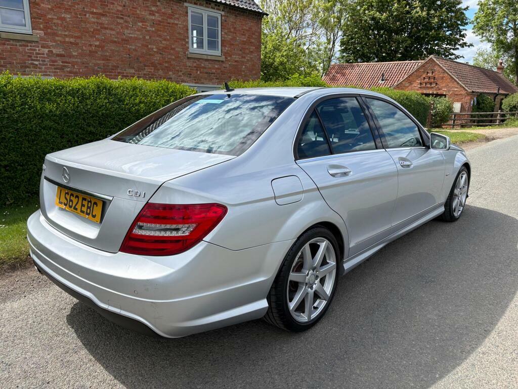 Mercedes-Benz C Class 2.1 C200 Cdi Blueefficiency Sport Euro 5 S S Silver #4
