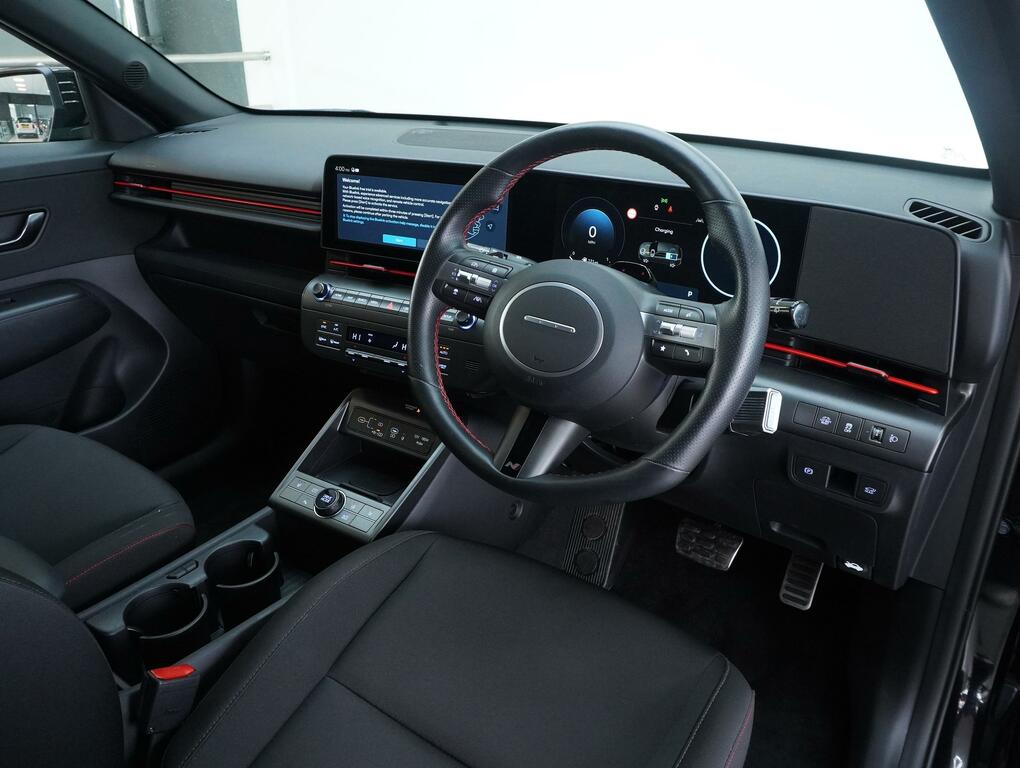 Hyundai Kona 1.6 H-gdi N Line Suv Hybrid Dct Euro 6 EJ25LYD Black #3